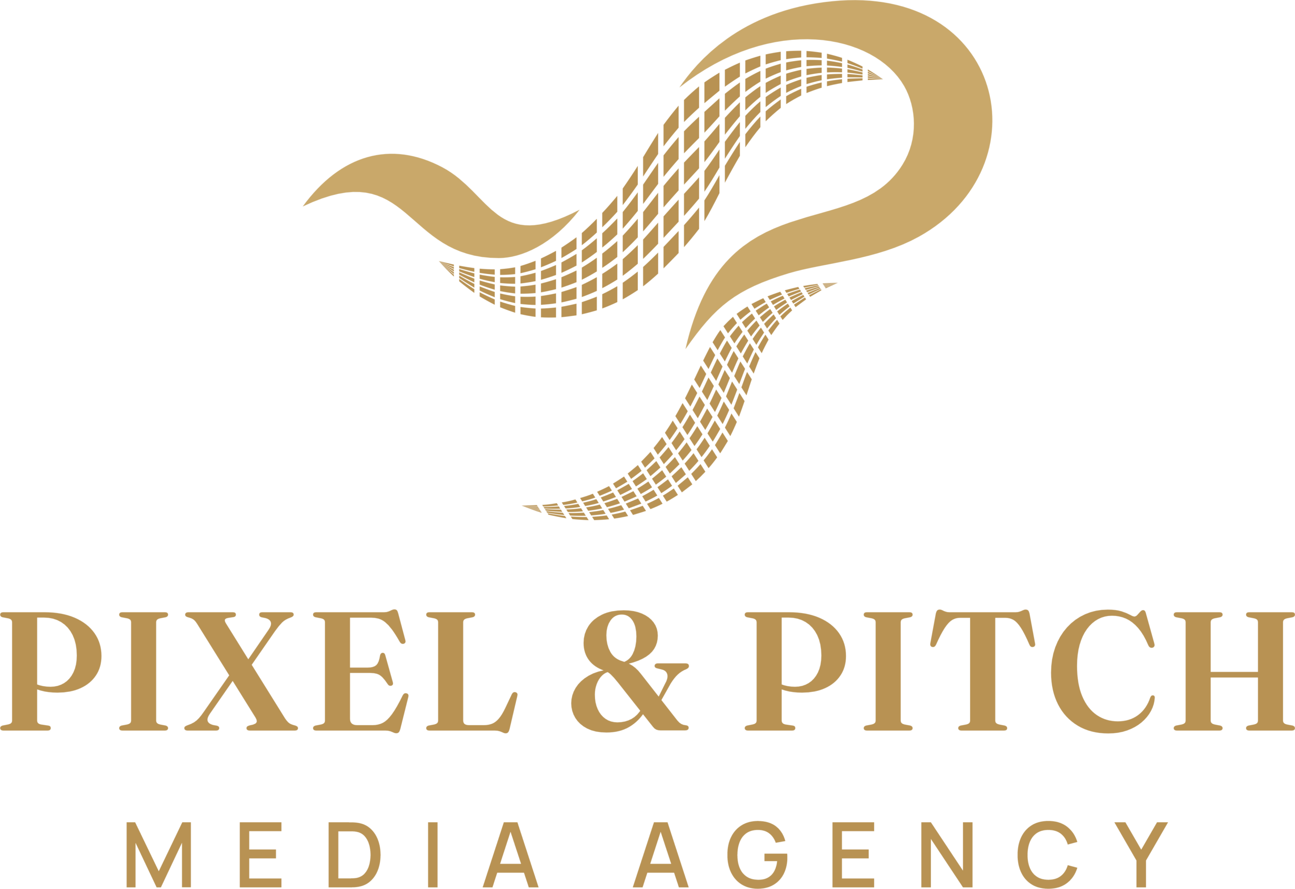 Pixel & Pitch Logo Vertical